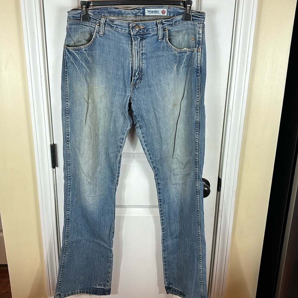Wrangler Premium Patch Bootcut Jeans
